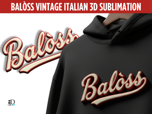 Download Balòss Vintage Italian 3D Sublimation - Sublimation Collection