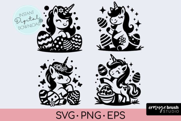 Download Easter Unicorn SVG Kids Easter SVG Files - File Collection