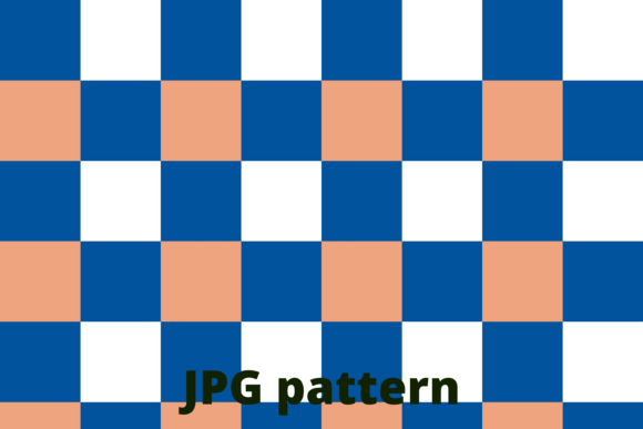 Download Blue Orange White Plaid Pattern JPG - Blue Collection