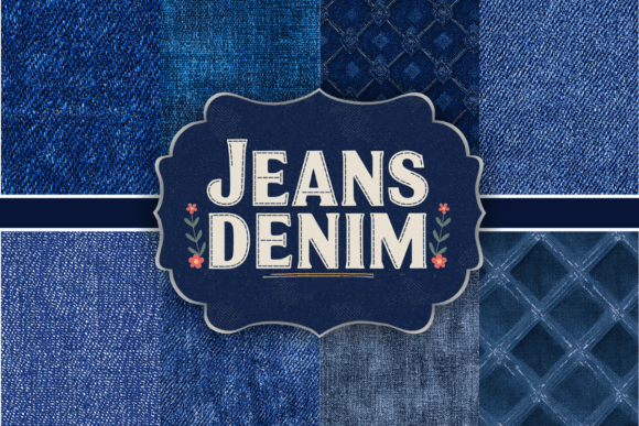 Download Royal Blue Jeans Denim Fabric Texture Background - Blue Collection