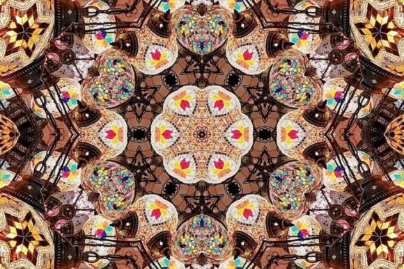 Download Abstract Floral Art As Sublimation Motif - Sublimation Collection