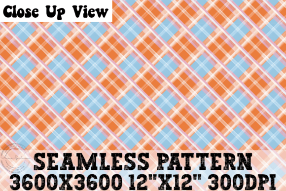 Download Pink, Blue &amp; Orange Plaid - Blue Collection